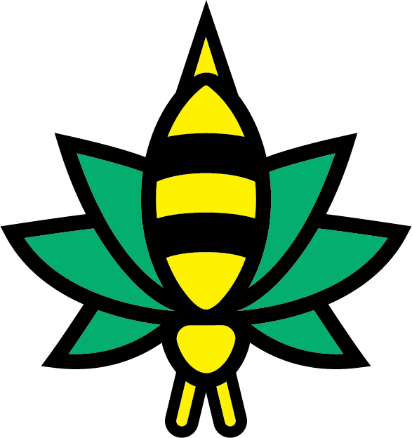 Buzz Cannabis bee logo
